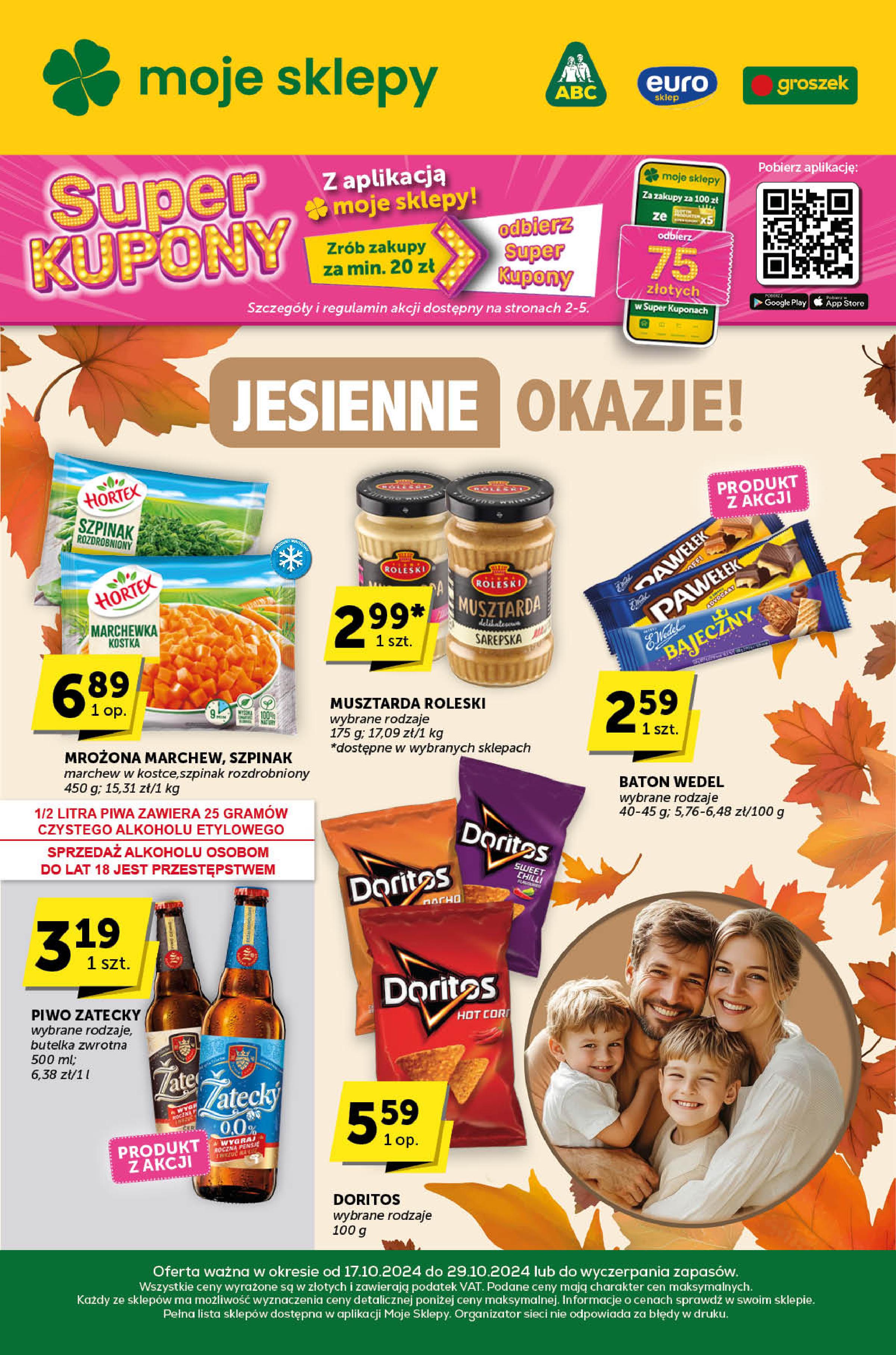 Groszek Katalog, gazetka do 29.10.2024 - Jesienne okazje 