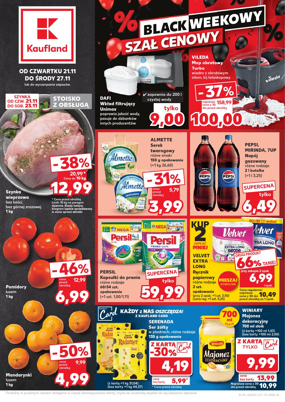 Kaufland, gazetka do 27.11.2024 - Pomidory -46% 