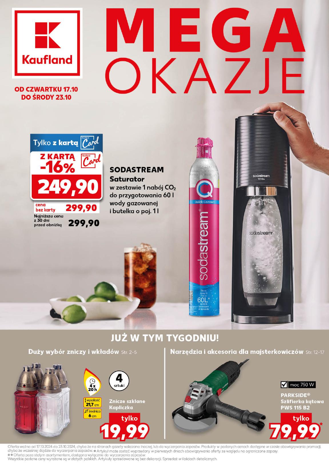 Kaufland, gazetka do 23.10.2024 - Mega okazje 