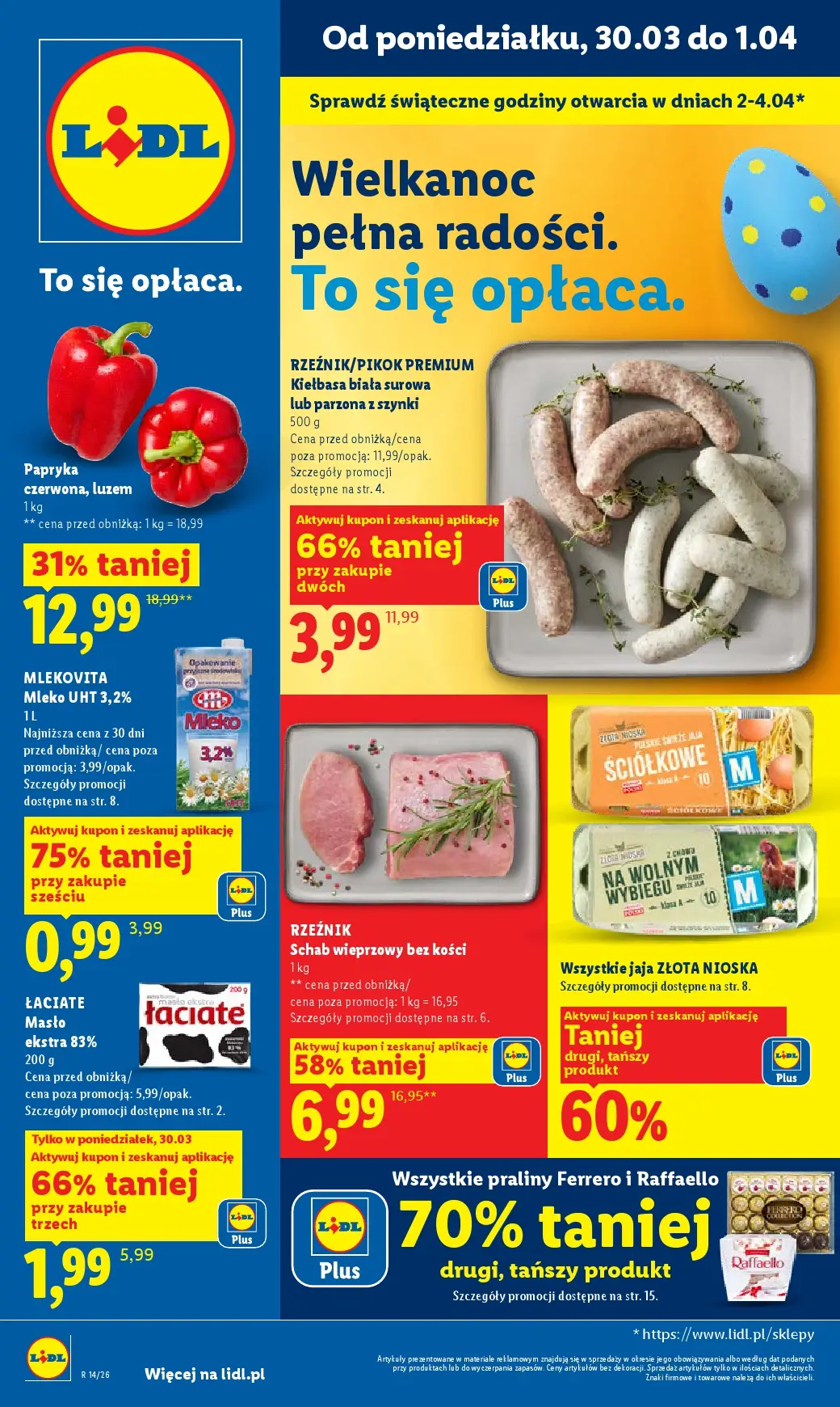 Lidl, gazetka do 01.04.2026 01.04.2026