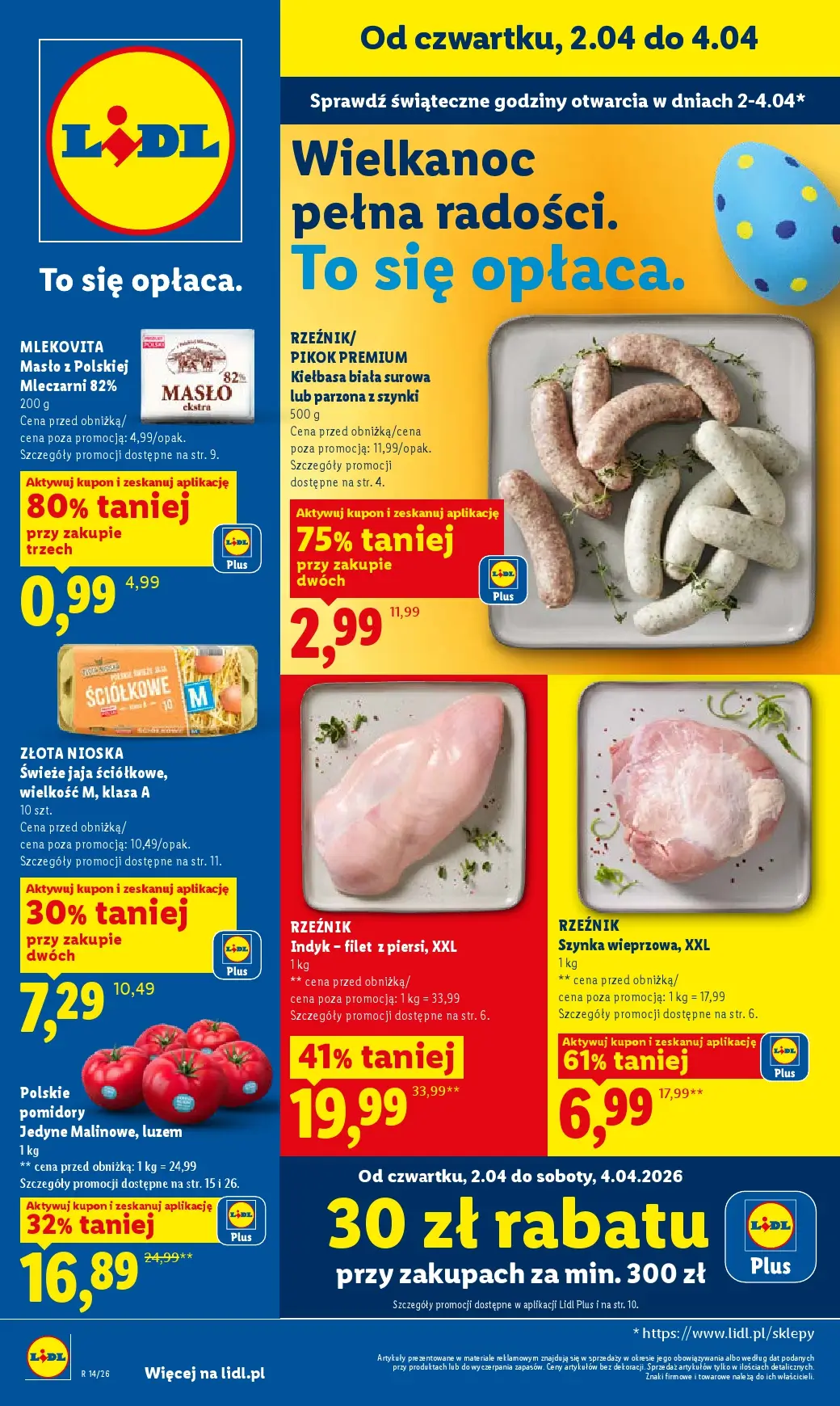 Lidl, gazetka do 04.04.2026