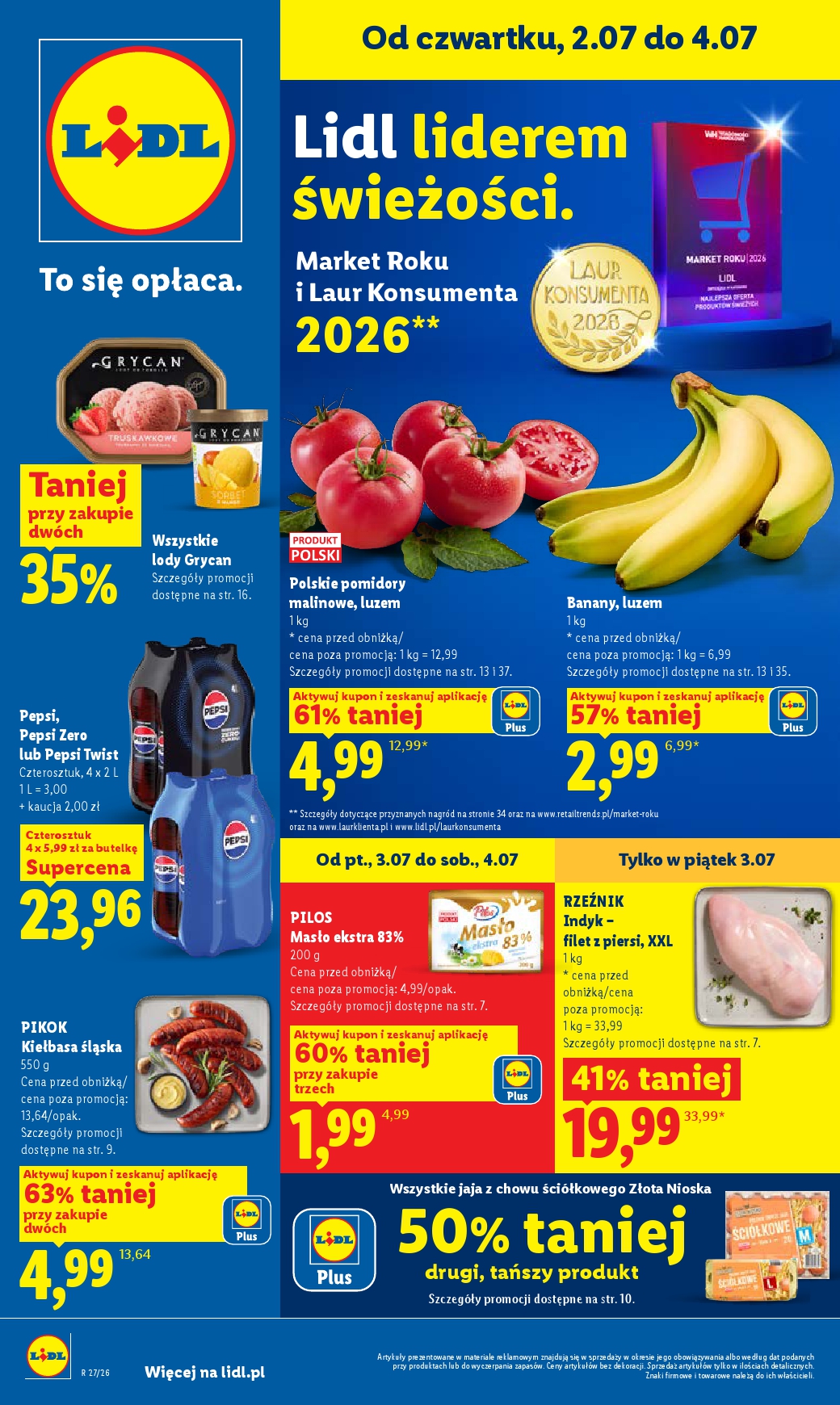 Lidl, gazetka do 04.07 04.07.2026