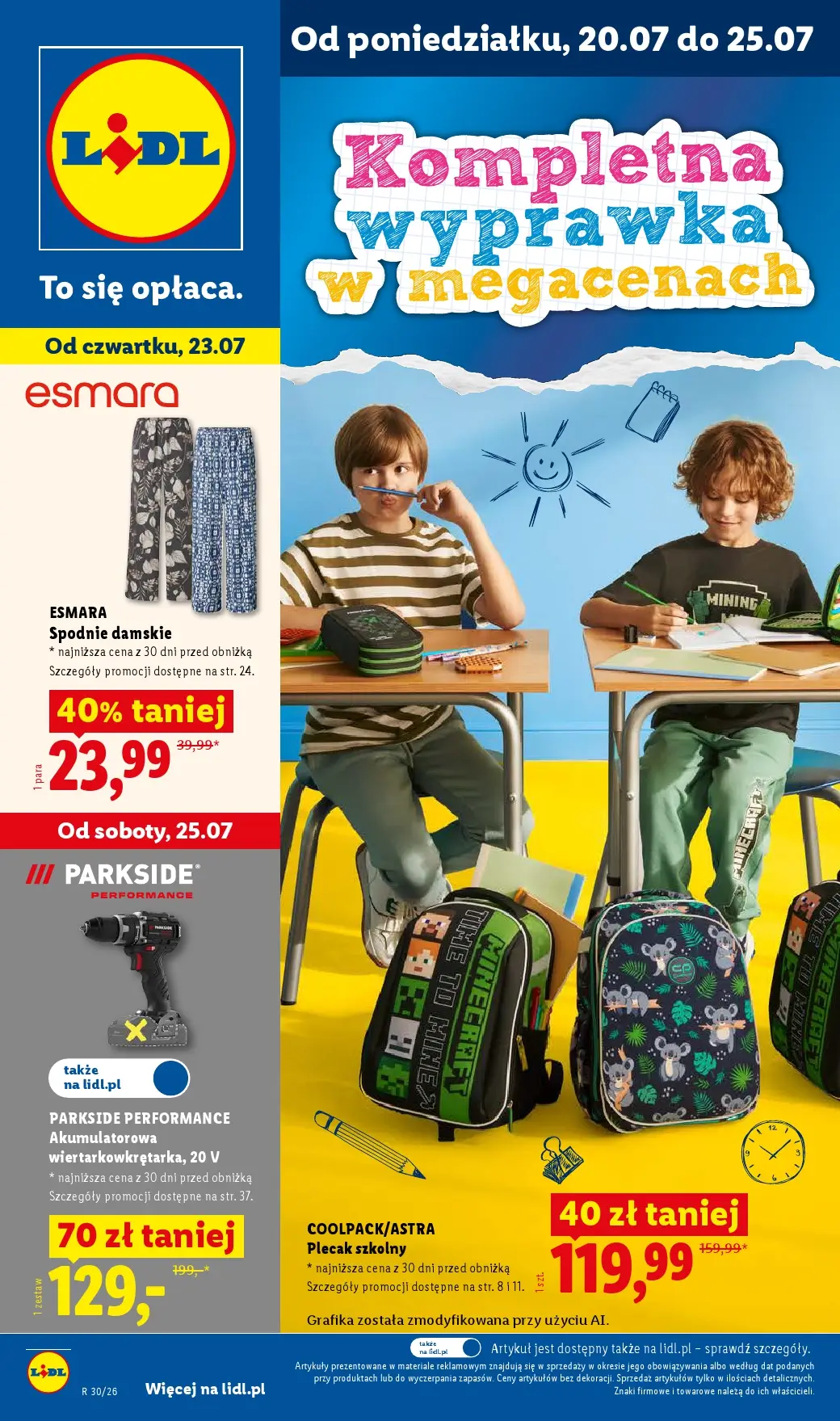 Lidl, gazetka do 25.07.2026
