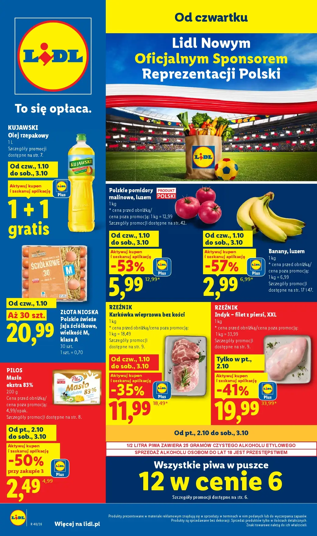 Lidl, gazetka do 03.10.2026