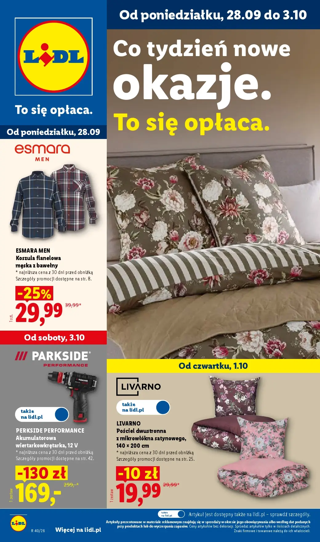 Lidl, gazetka do 03.10.2026