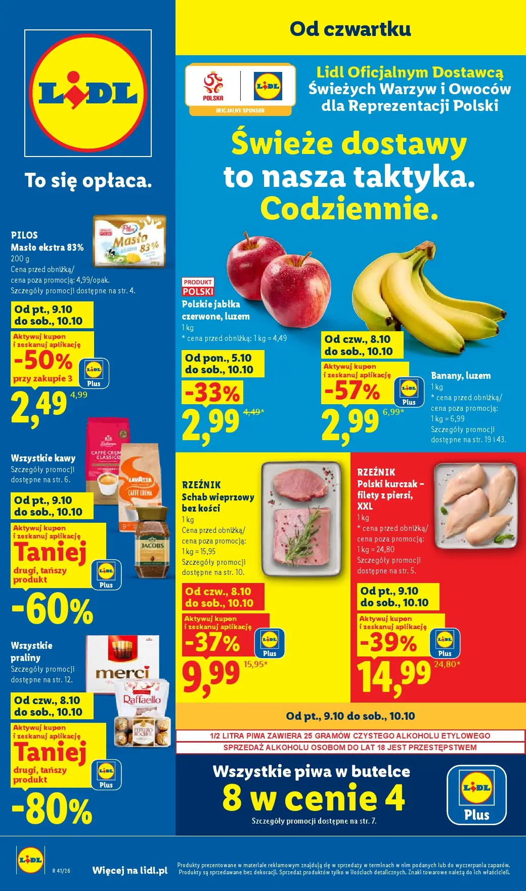 Lidl, gazetka do 10.10.2026