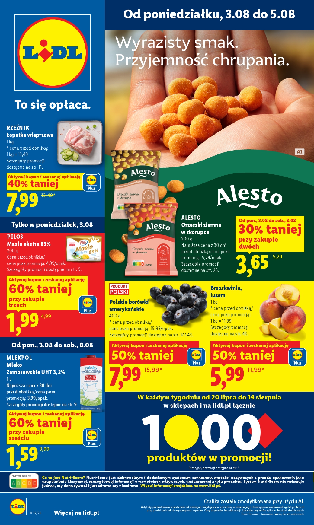 Lidl, gazetka do 05.08.2026