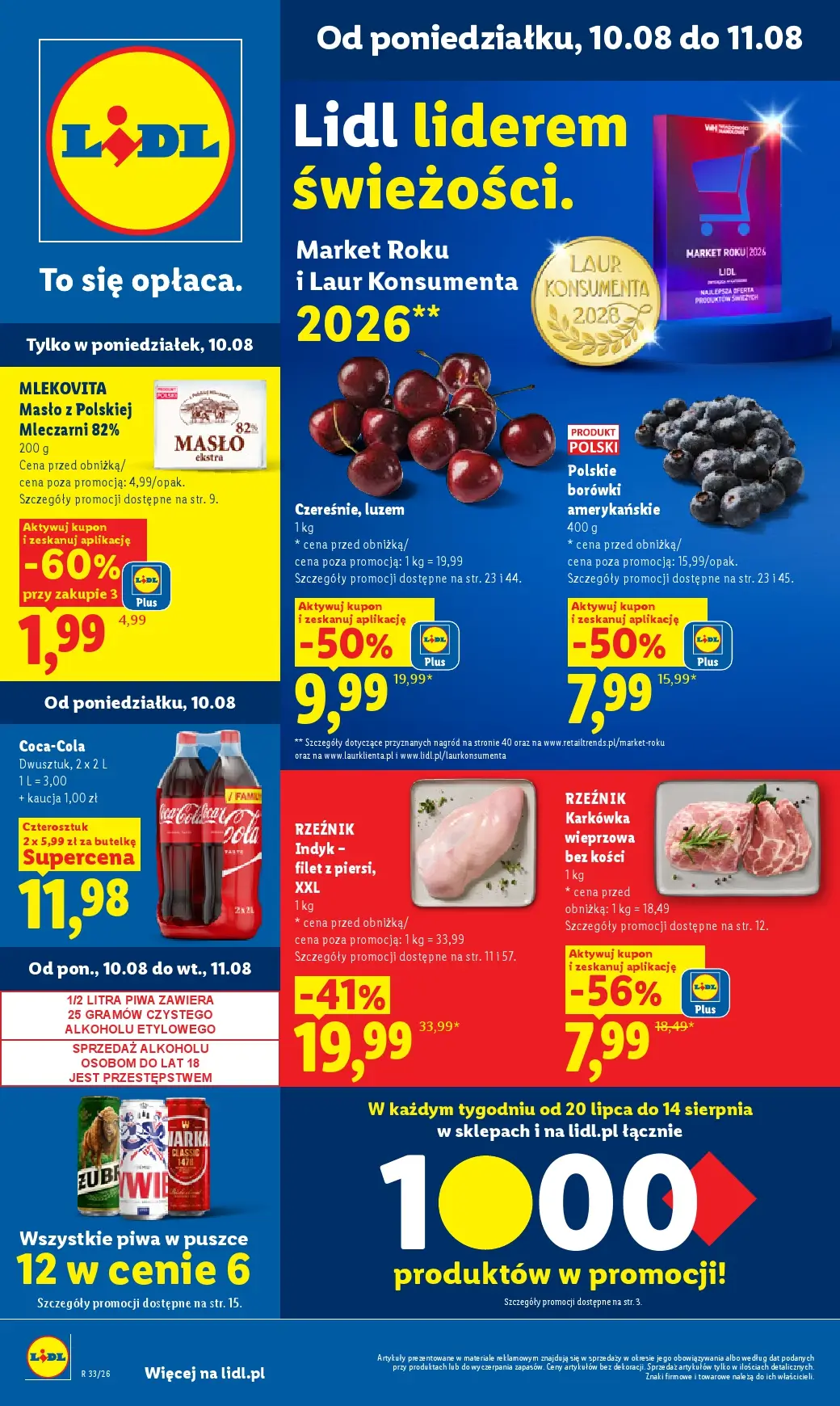 Lidl, gazetka do 11.08.2026