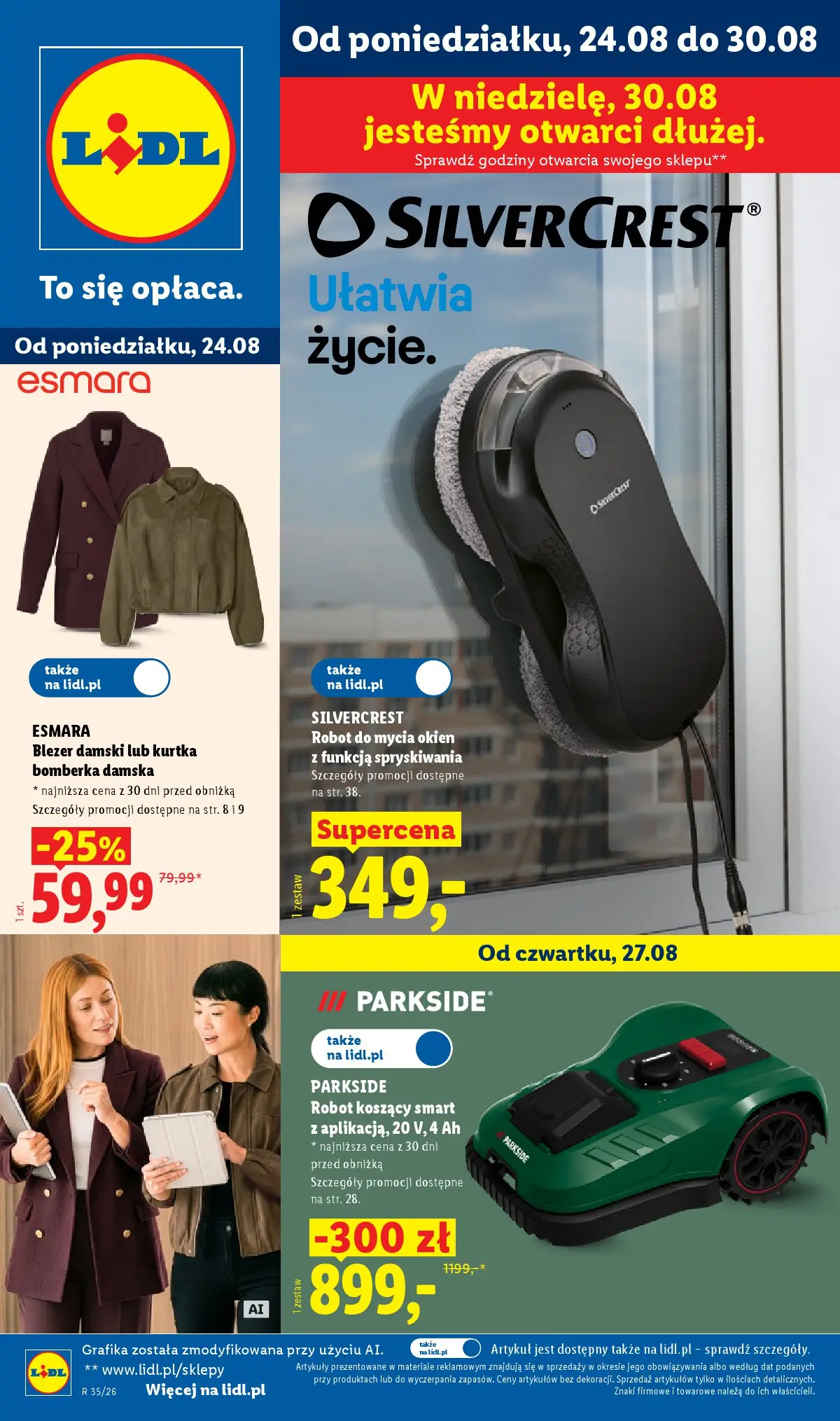 Lidl, gazetka do 30.08.2026