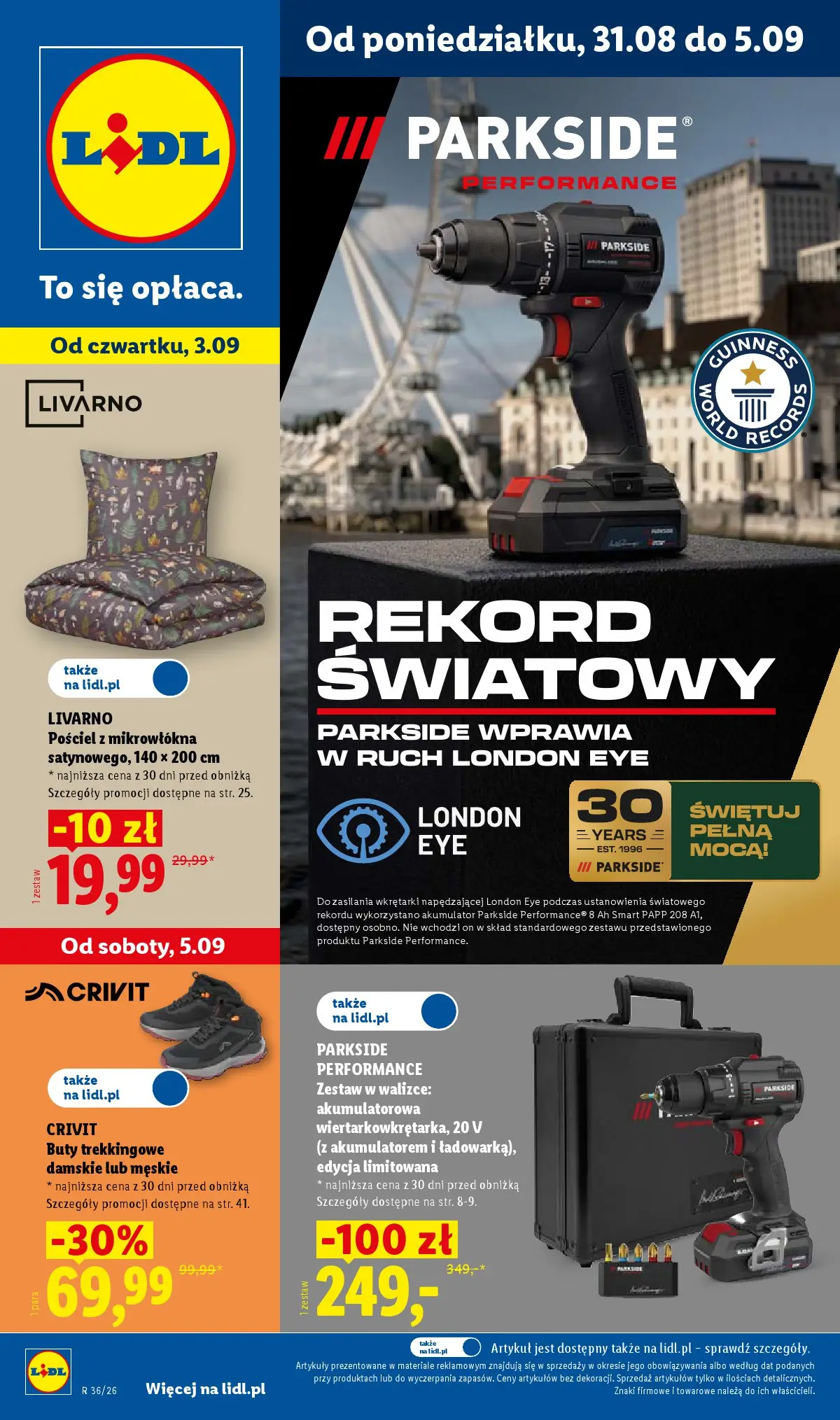 Lidl, gazetka do 05.09.2026