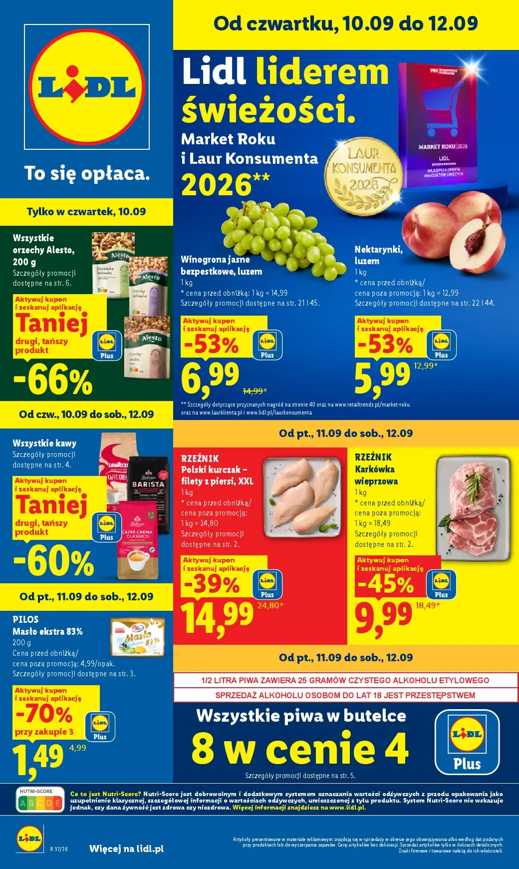 Lidl, gazetka do 12.09.2026
