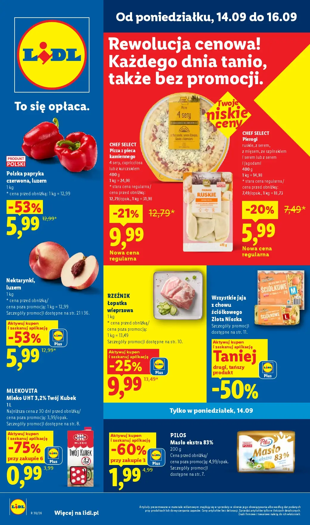 Lidl, gazetka do 16.09.2026