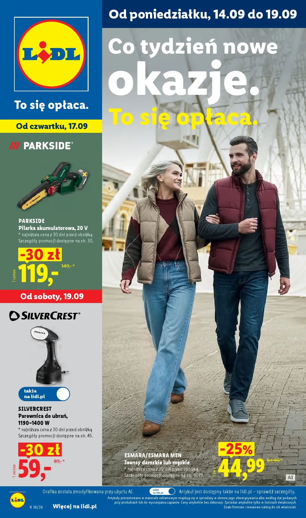 Lidl, gazetka do 19.09.2026