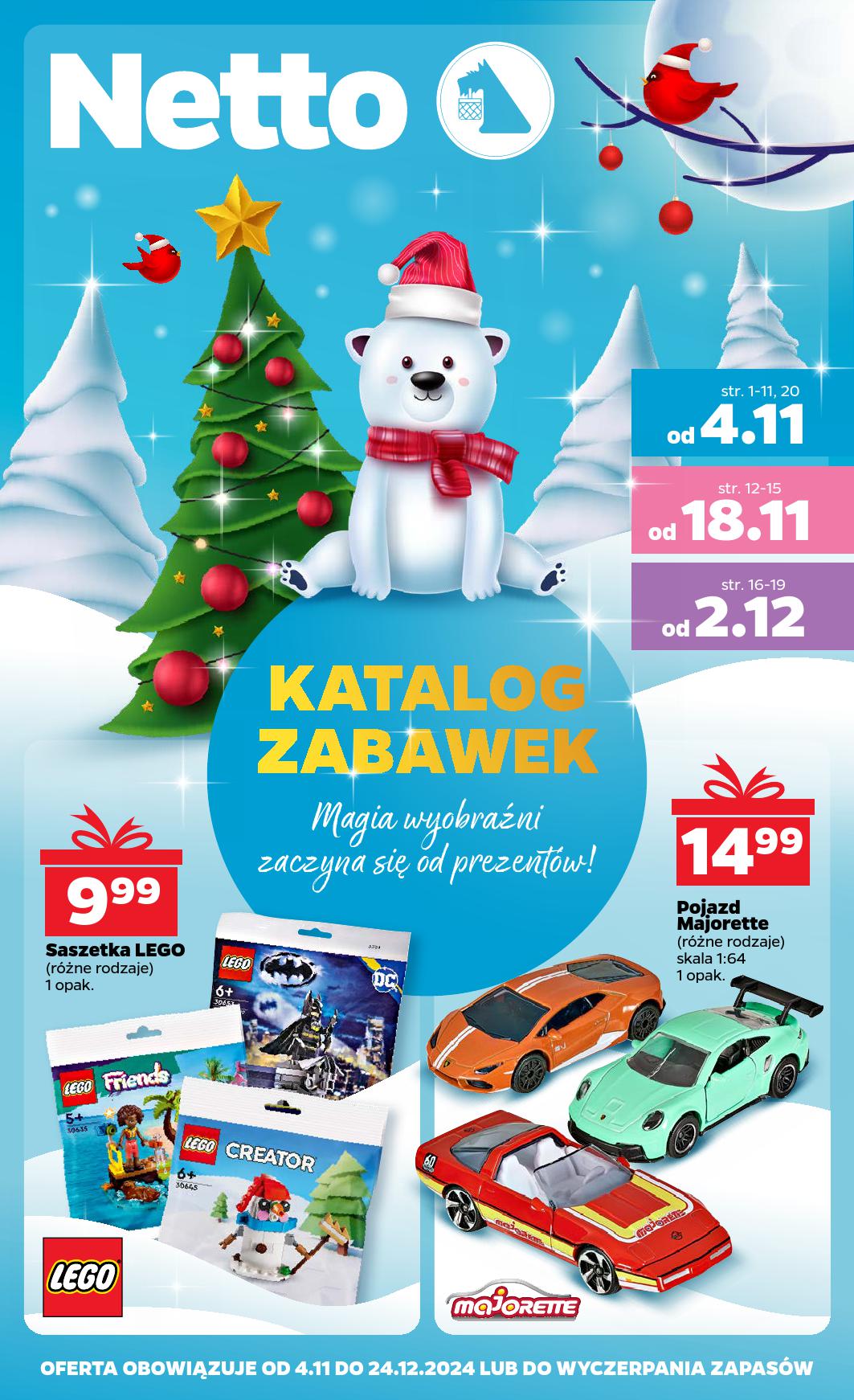 Netto, gazetka do 24.11.2024 - Katalog Zabawek 