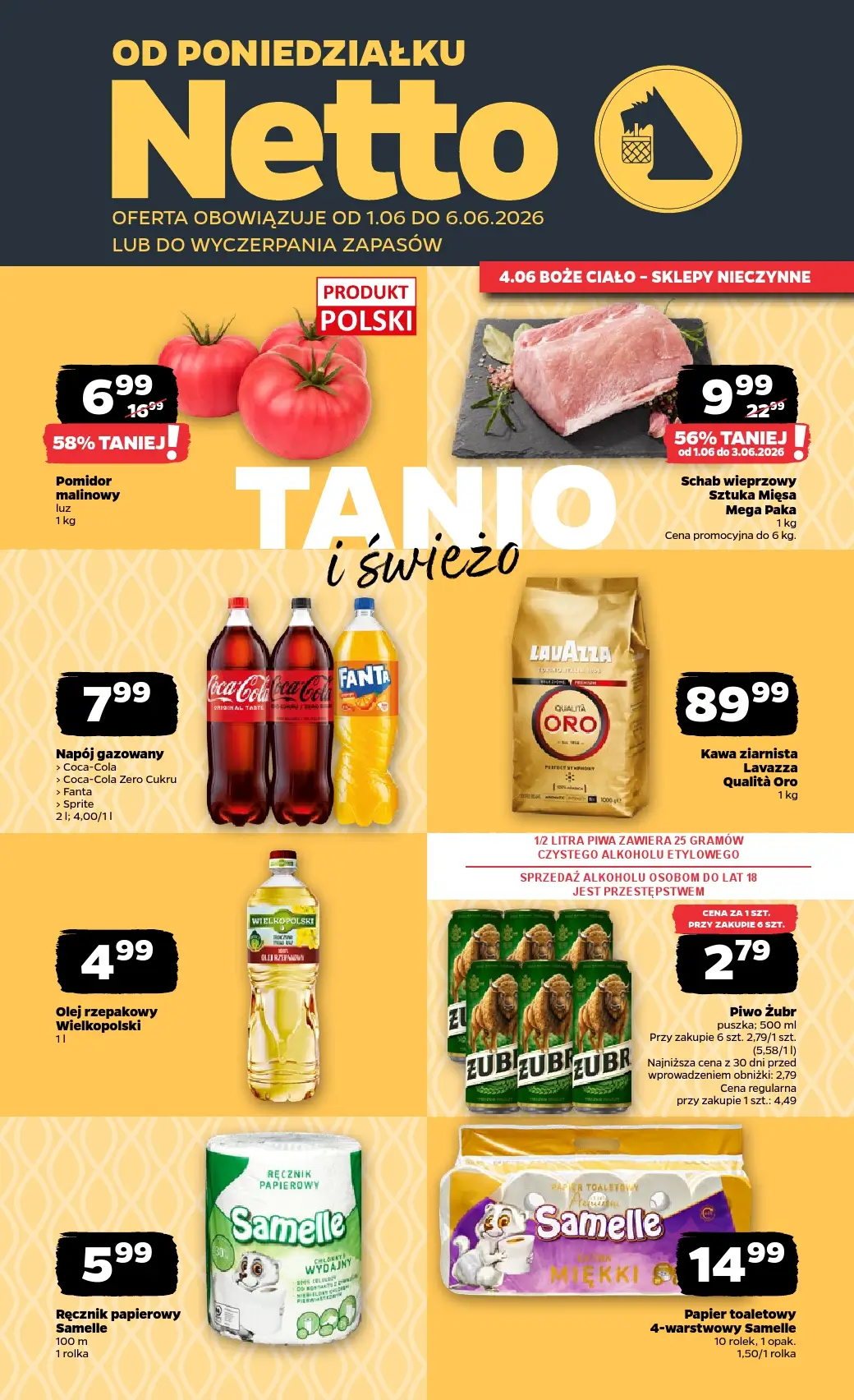 Netto, gazetka do 06.06.2026