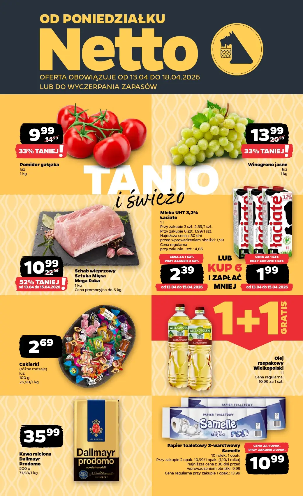 Netto, gazetka do 18.04.2026