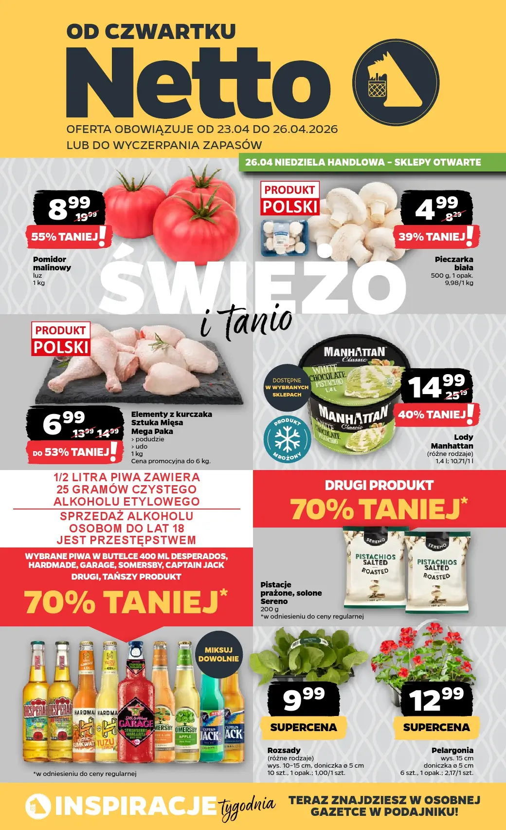 Netto, gazetka do 26.04.2026 26.04.2026