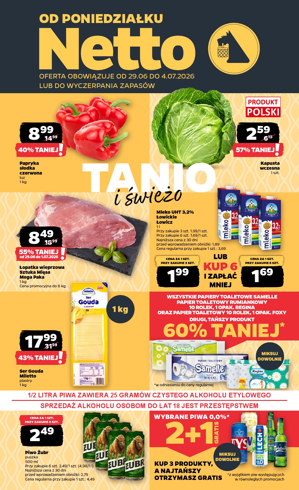 Netto, gazetka do 04.07.2026