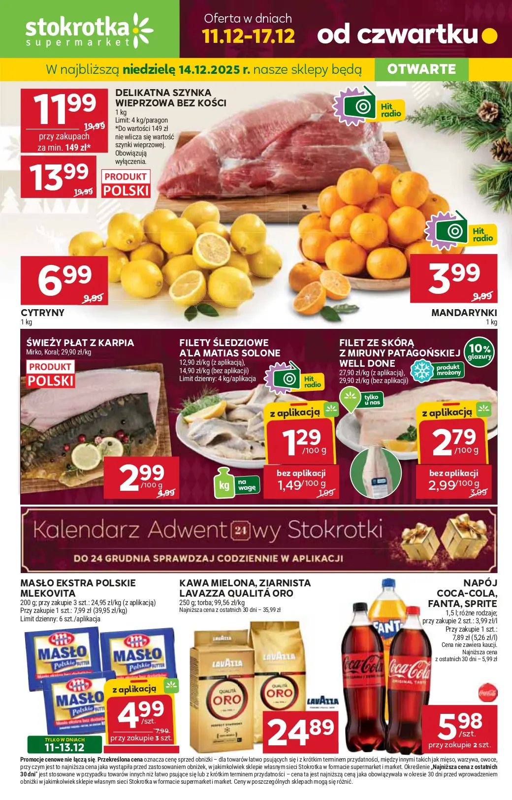 Stokrotka Supermarket, gazetka do 17.12.2025 17.12.2025