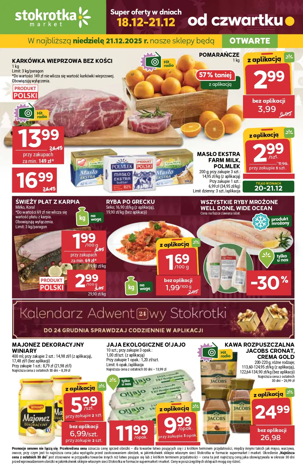 Stokrotka Market, gazetka do 21.12.2025 21.12.2025