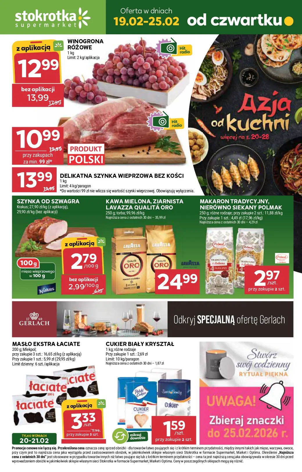 Stokrotka Supermarket, gazetka do 25.02.2026