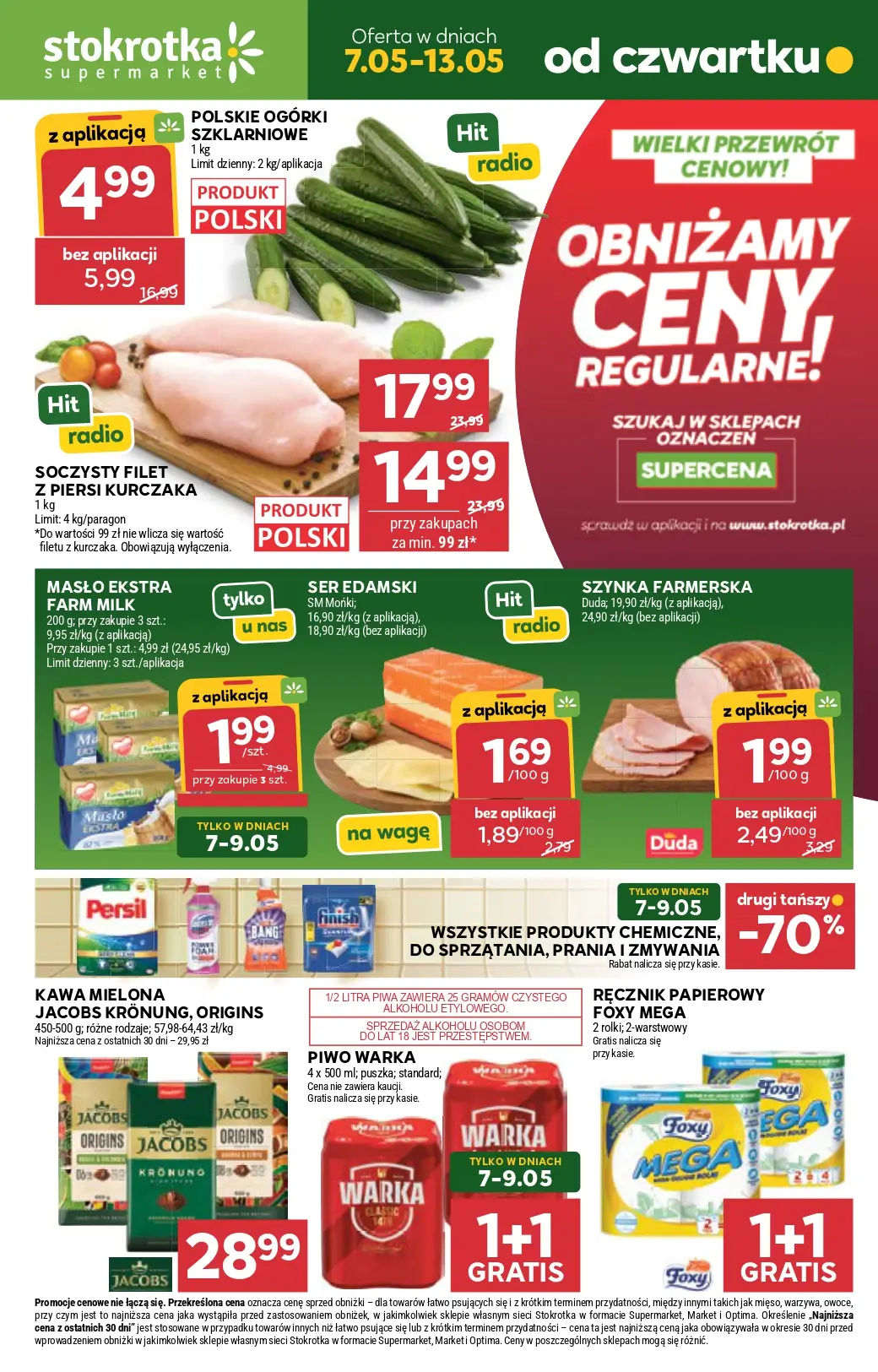 Stokrotka Supermarket, gazetka do 13.05.2026