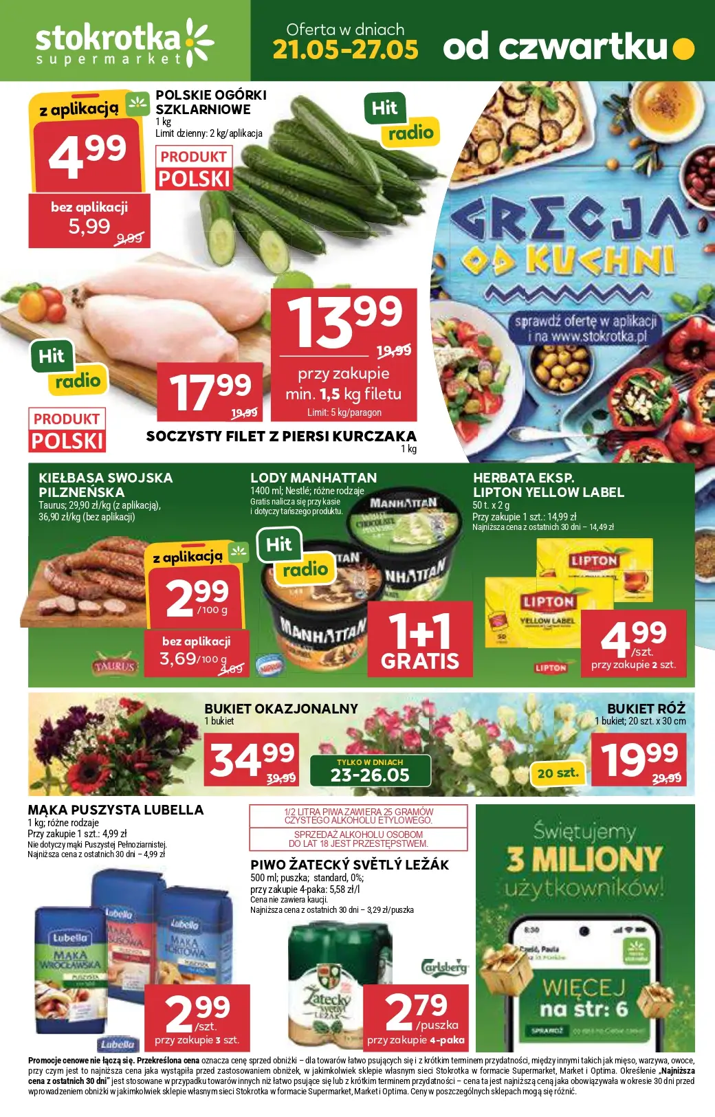 Stokrotka Supermarket, gazetka do 27.05.2026 27.05.2026
