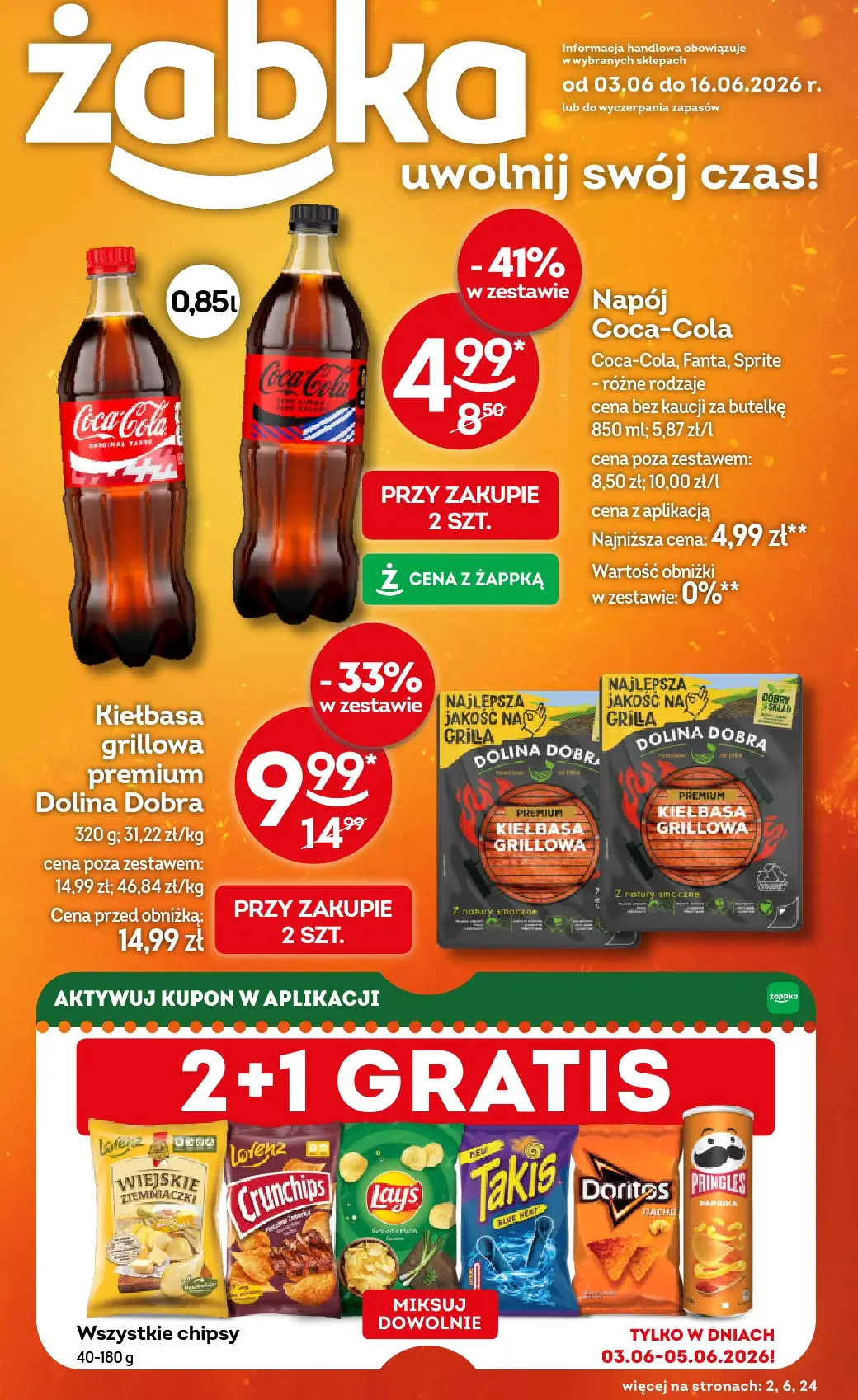 Żabka, gazetka do 16.06.2026