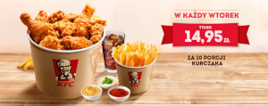 Wtorki w KFC: co jest teraz w promocji we wtorek i jakie są ceny w 2020? 