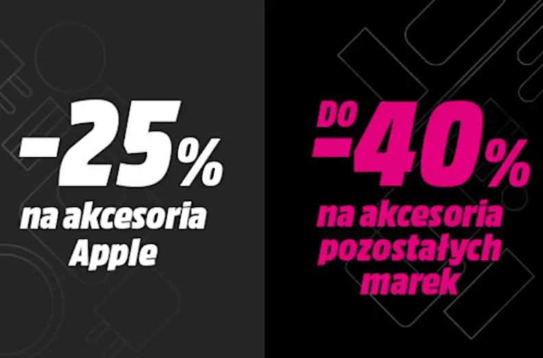 Akcesoria nawet do -40% w ofercie promocyjnej Media Markt