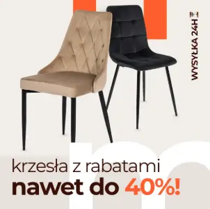 Krzesła nawet 40% taniej w Makarowski Meble