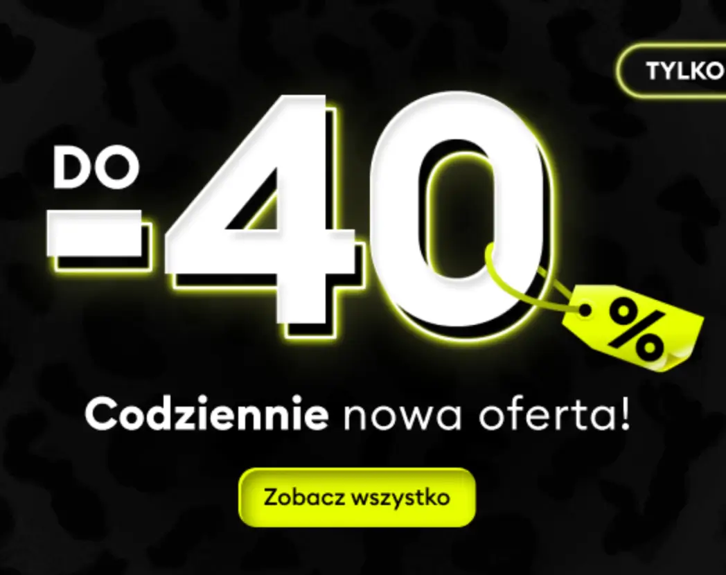 Oferta promocyjna Black Days do -40% w Sinsay 