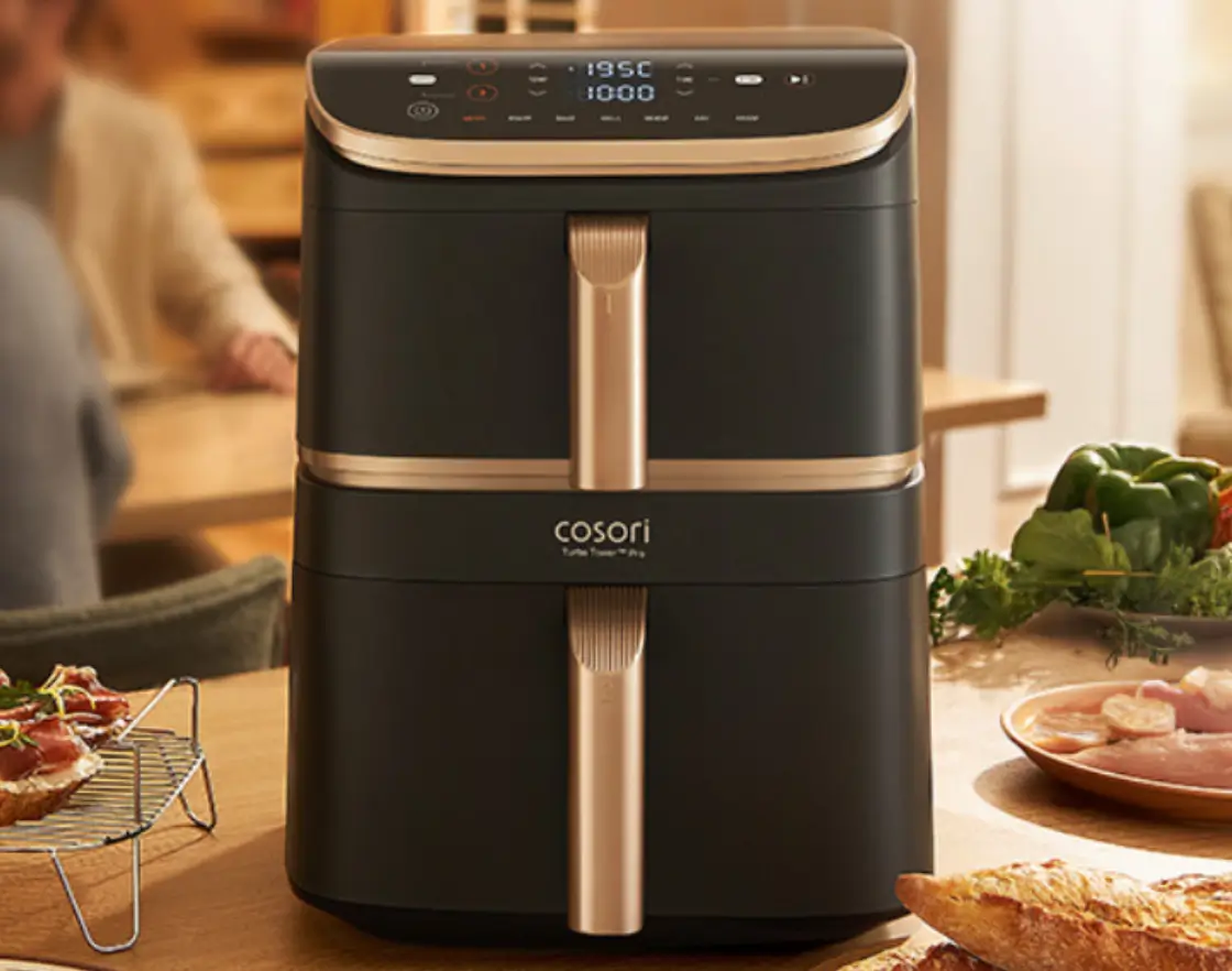 Przyszłość gotowania na trzech poziomach Cosori