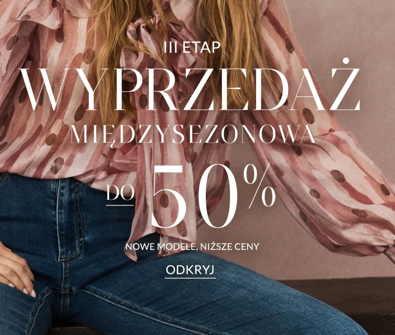 Wielka wyprzedaż do 50% w Taranko