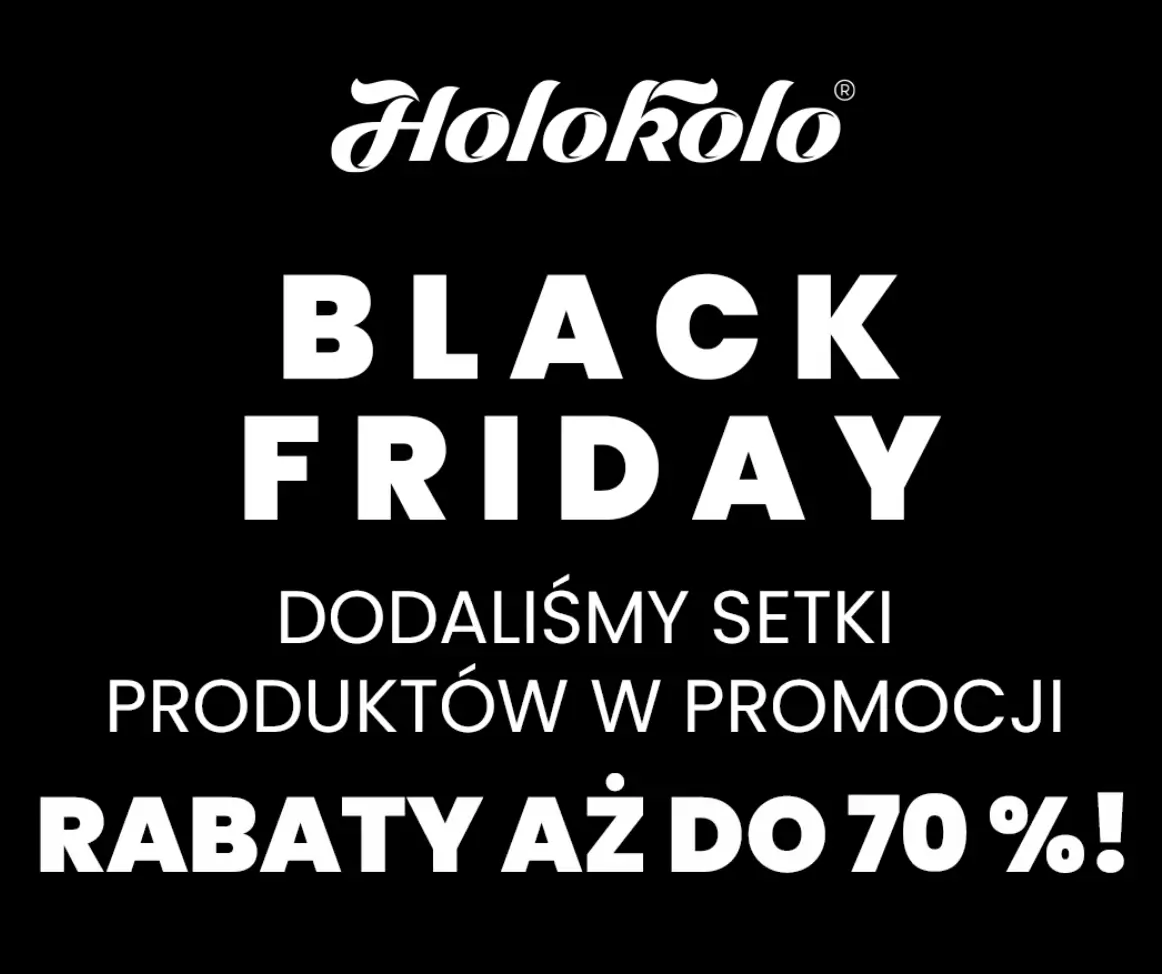 Black Friday do -70% w Holokolo
