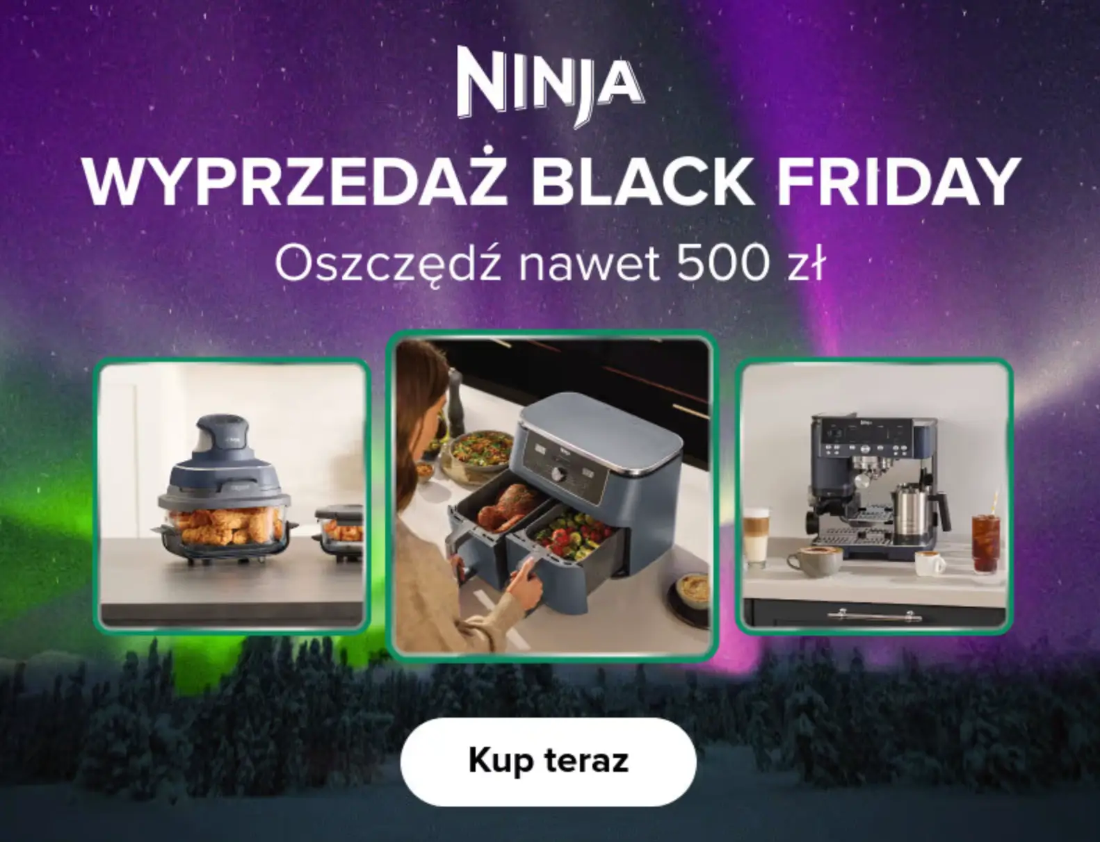 Black Friday w Ninja | Do 600 zł rabatu na wybrane kategorie i produkty + limitowane edycje