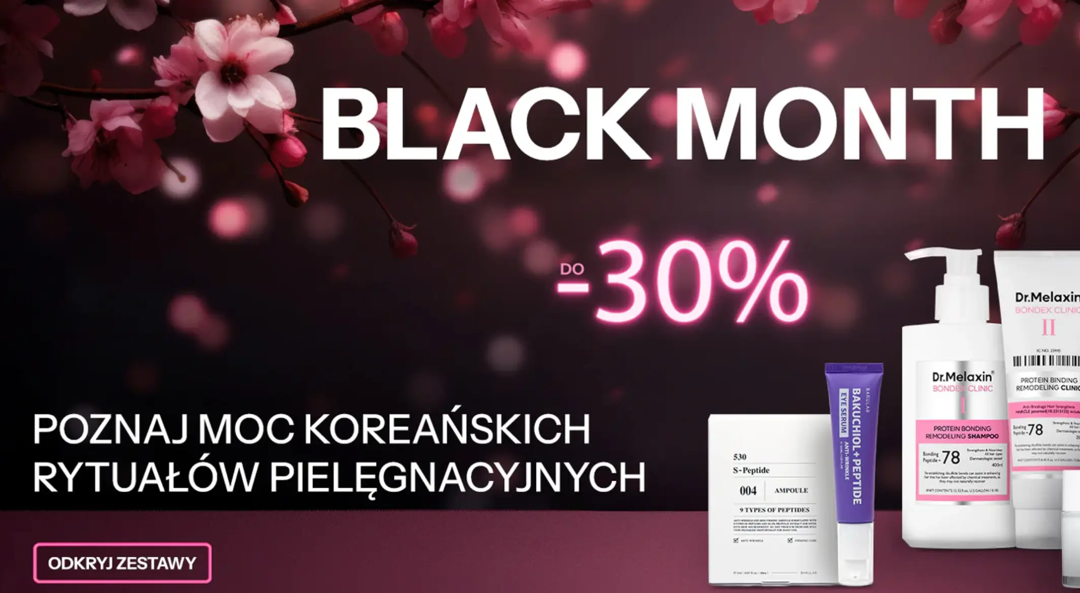 Black Month w drogerii Trena