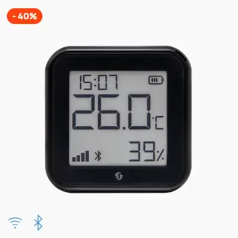 Czujnik temperatury nowej generacji Shelly H&T Gen3 za 23,54 euro