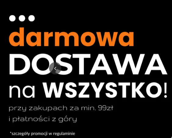 Darmowa dostawa na wszystko przy zamówieniach za min. 99 zł w Sport Service
