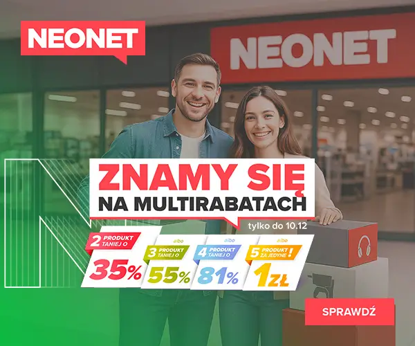 Multirabaty i piąty produkt za 1 zł w promocji Neonet