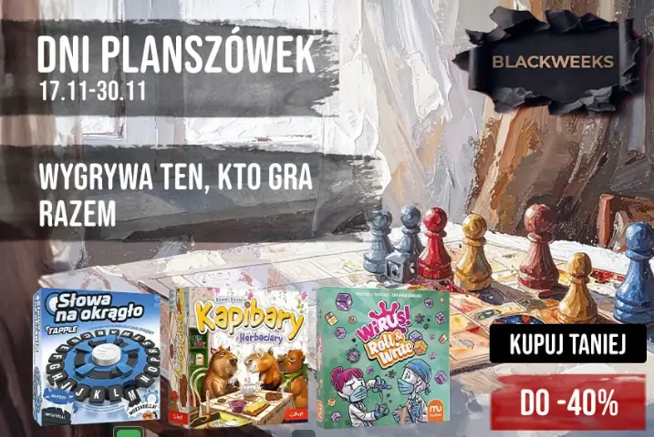Planszówki nawet -40% w ofercie Gandalf
