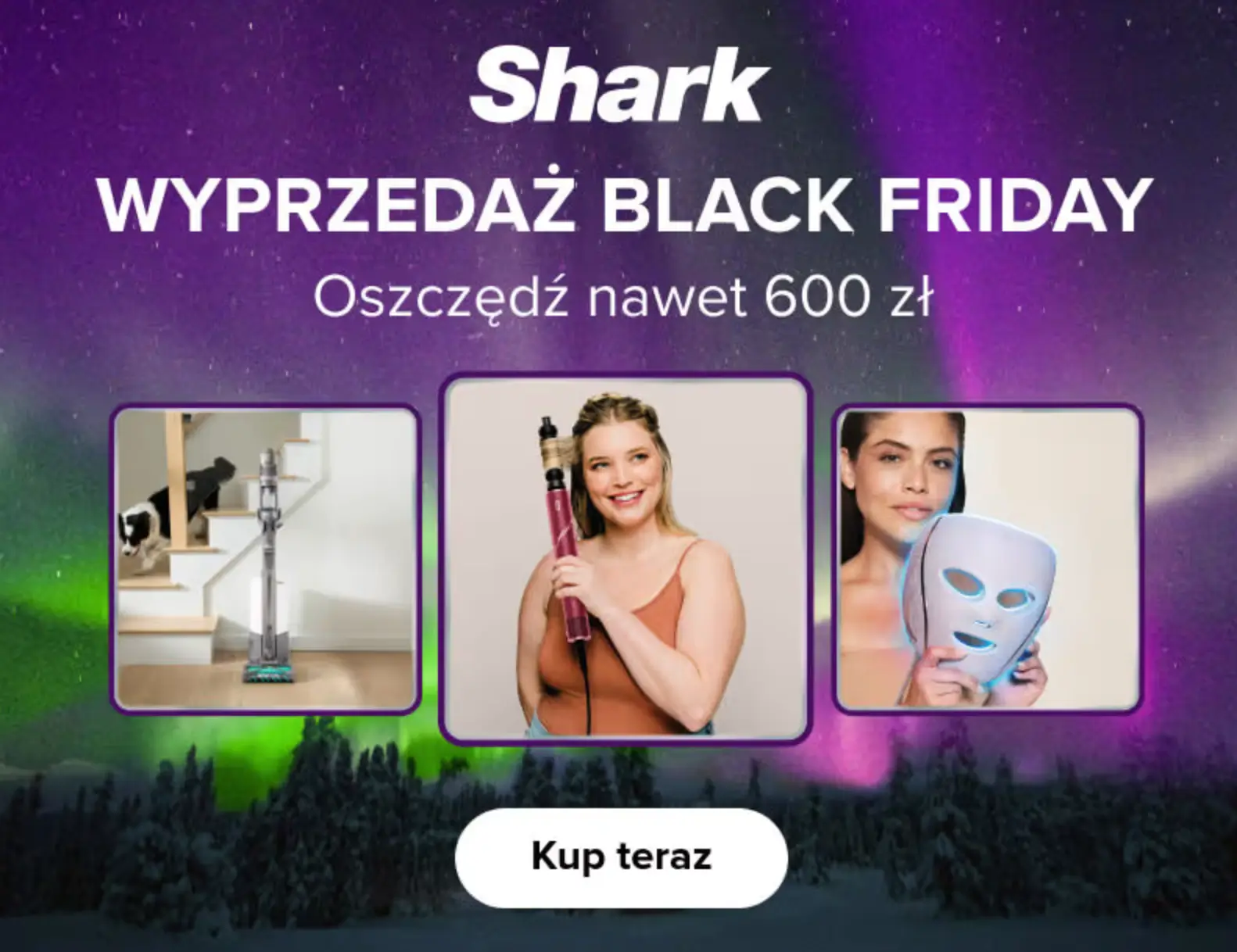 Rabaty na Black Friday w Shark