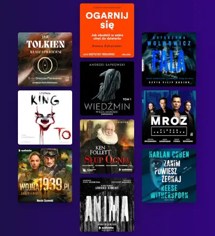 Skorzystaj spośród ponad 40 000 audioboków, audioseriali i podcastów w Audiotece
