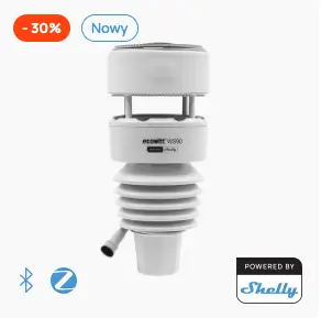Stacja pogodowa Shelly Ecowitt WS90 7 w 1 za 152,74 euro