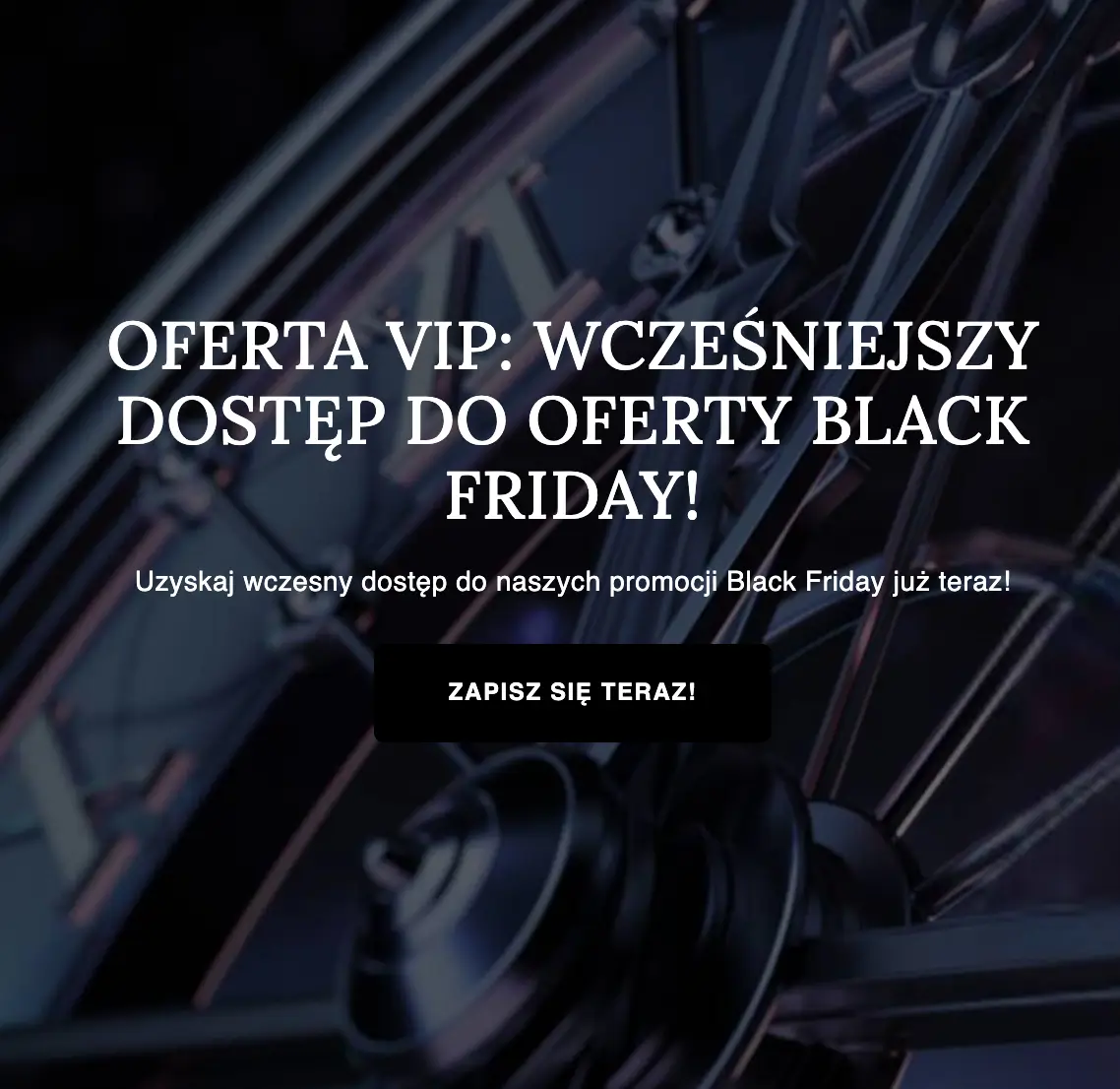 Zyskaj wcześniejszy dostęp na Black Friday w Lancome