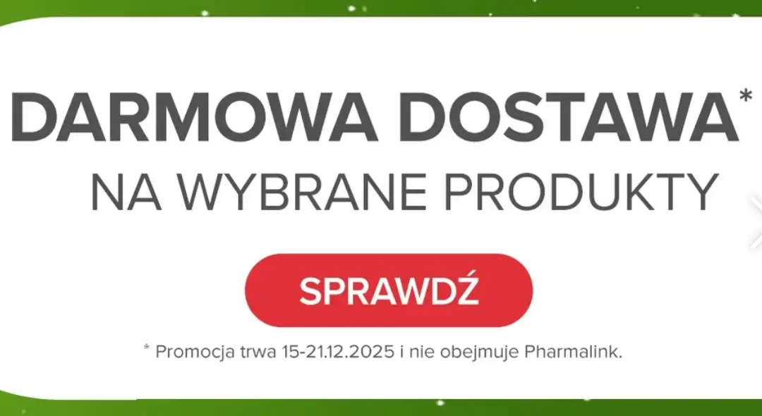 Darmowa dostawa na wybrane produkty w drmax.pl
