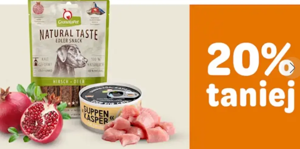 Karma Granatapet 20% taniej w Zooplus