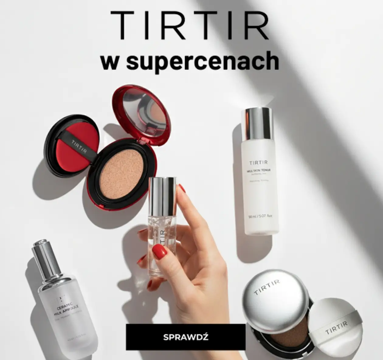 Kosmetyki Tirtir w supercenach w Cocolita