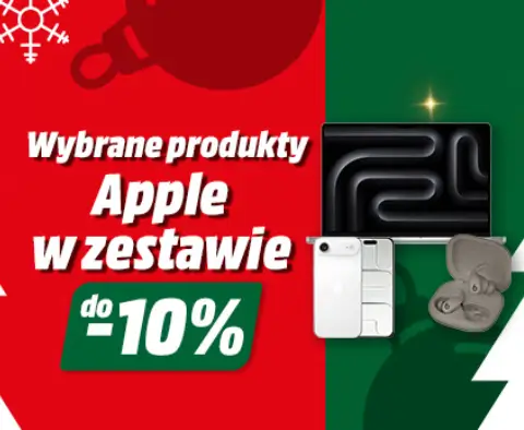 Nawet -10% na produkty Apple w zestawie w promocji w Media Markt