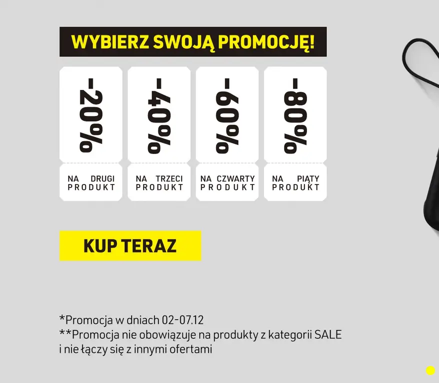 Nawet 80% rabatu na 5 produkt w Baseus